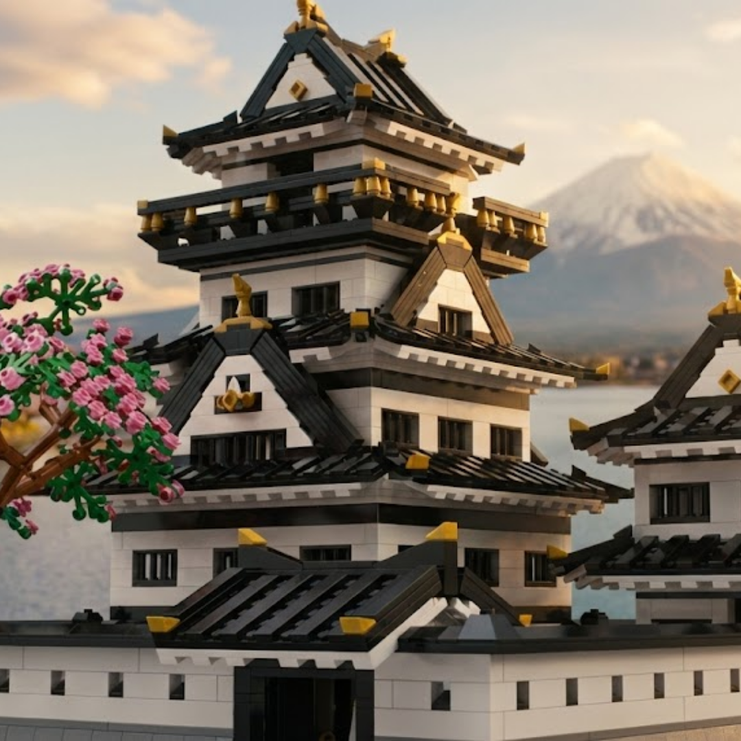 Castelo Himeji-jo (3086 pe&ccedil;as) - Brics Craft