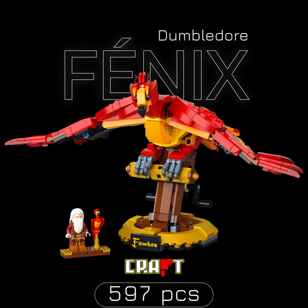 Harry Potter - Fawkes: A Fénix de Dumbledore (597 peças)