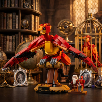 Harry Potter - Fawkes: A F&eacute;nix de Dumbledore (597 pe&ccedil;as)
