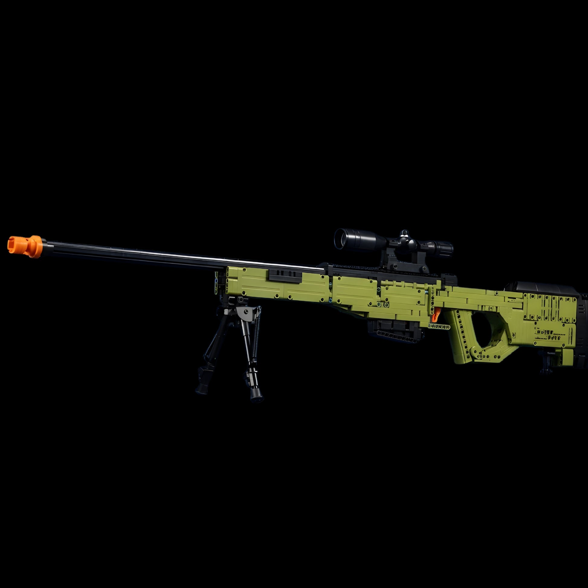 Franco-Atirador &Aacute;rtico: AWM L96 (1628 pe&ccedil;as) - Brics Craft