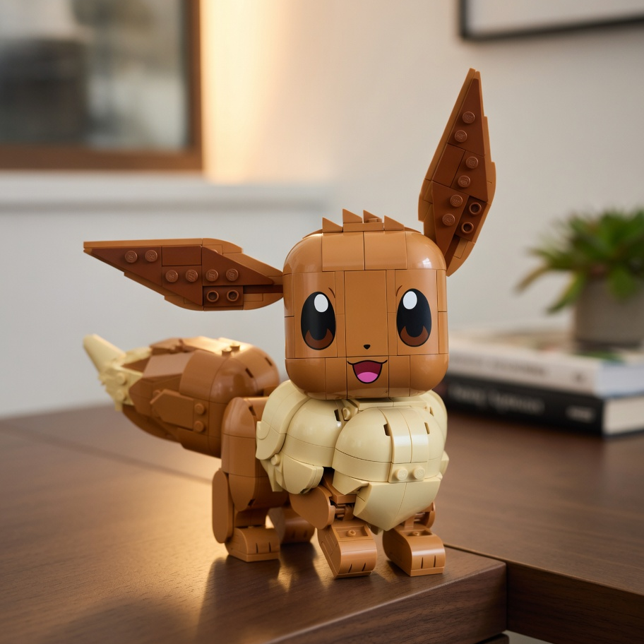 Pok&eacute;mon - Eevee (587 pe&ccedil;as)
