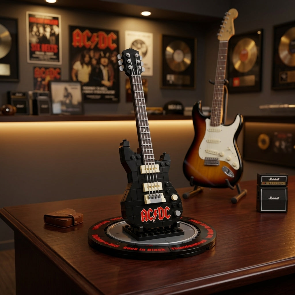 Guitarra AC/DC (247 peças) - Ambiente Cenário 8