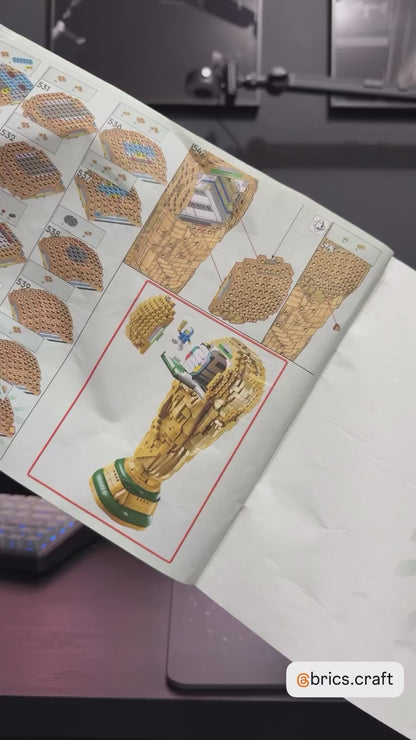 Ta&ccedil;a da Copa do Mundo (2842 pe&ccedil;as)