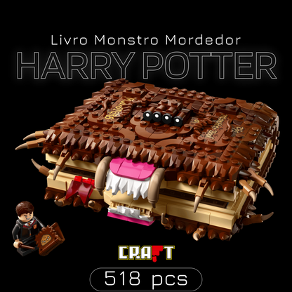 Harry Potter - Livro Monstro Mordedor (518 pe&ccedil;as)