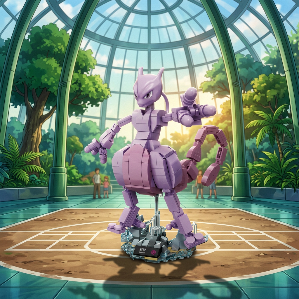 Pok&eacute;mon - Mewtwo (347 pe&ccedil;as)