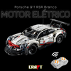 Kit de Motores El&eacute;tricos para Porsche 911 RSR Branco