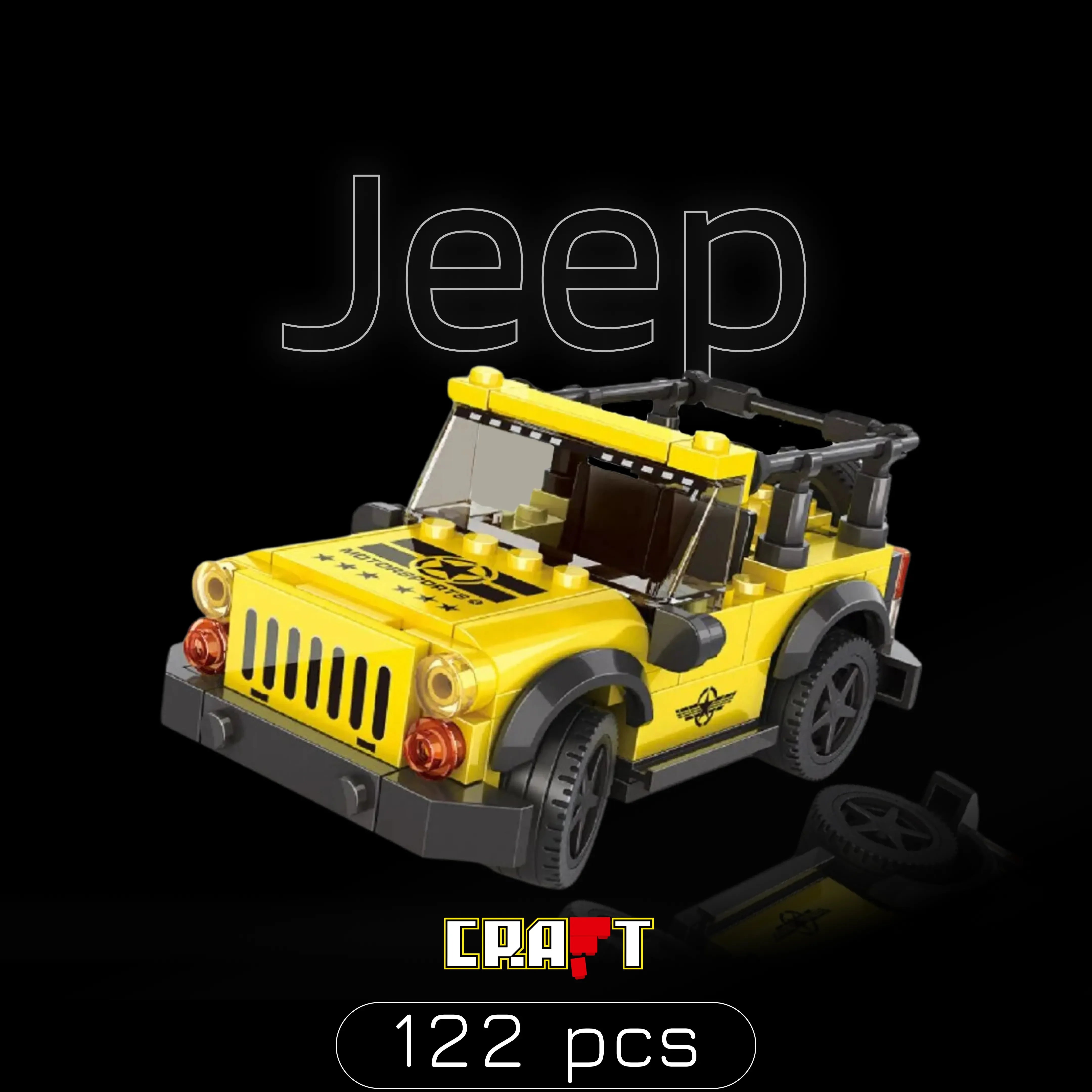 Jeep Wrangler (122 p&ccedil;s) - Brics Craft