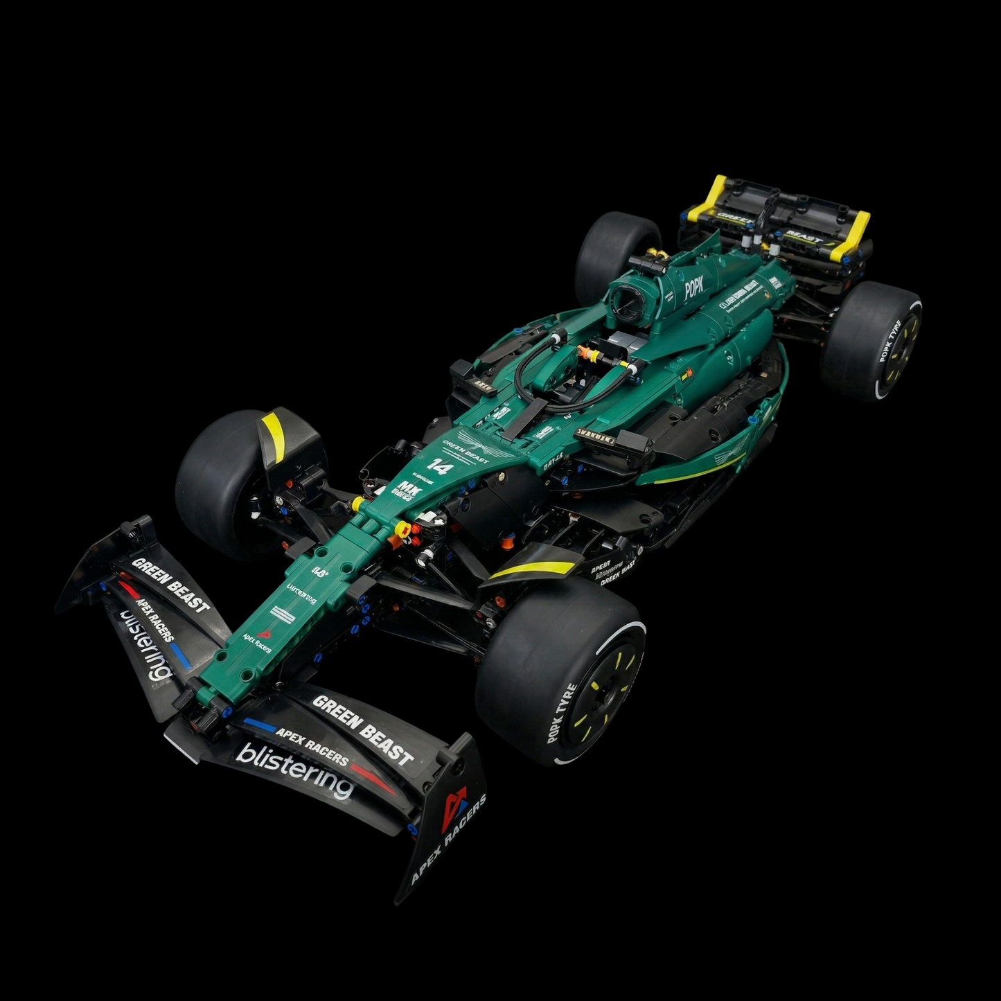 F&oacute;rmula 1 - Aston Martin AMR24 (1912 pe&ccedil;as)