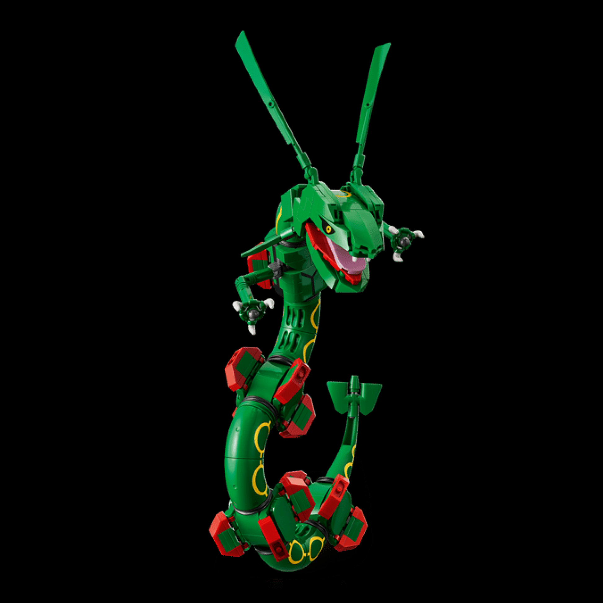 Pok&eacute;mon Rayquaza, capa Brics Craft, posi&ccedil;&atilde;o 2, 1083 pe&ccedil;as