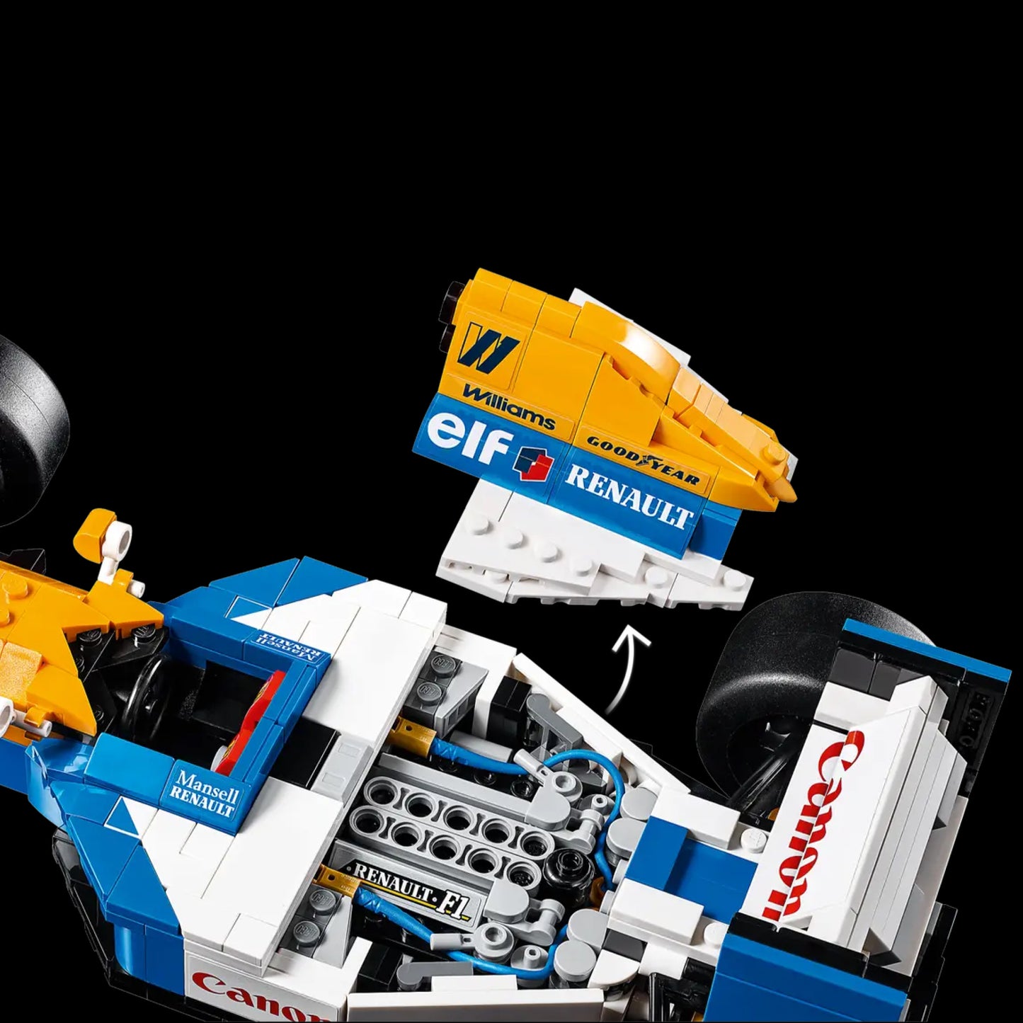Nigel Mansell - Williams Racing FW14B (799 pe&ccedil;as)