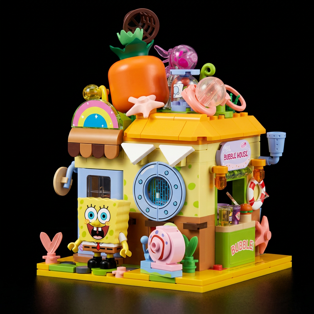 Bob Esponja - Hora das Bolhas (366 pe&ccedil;as)