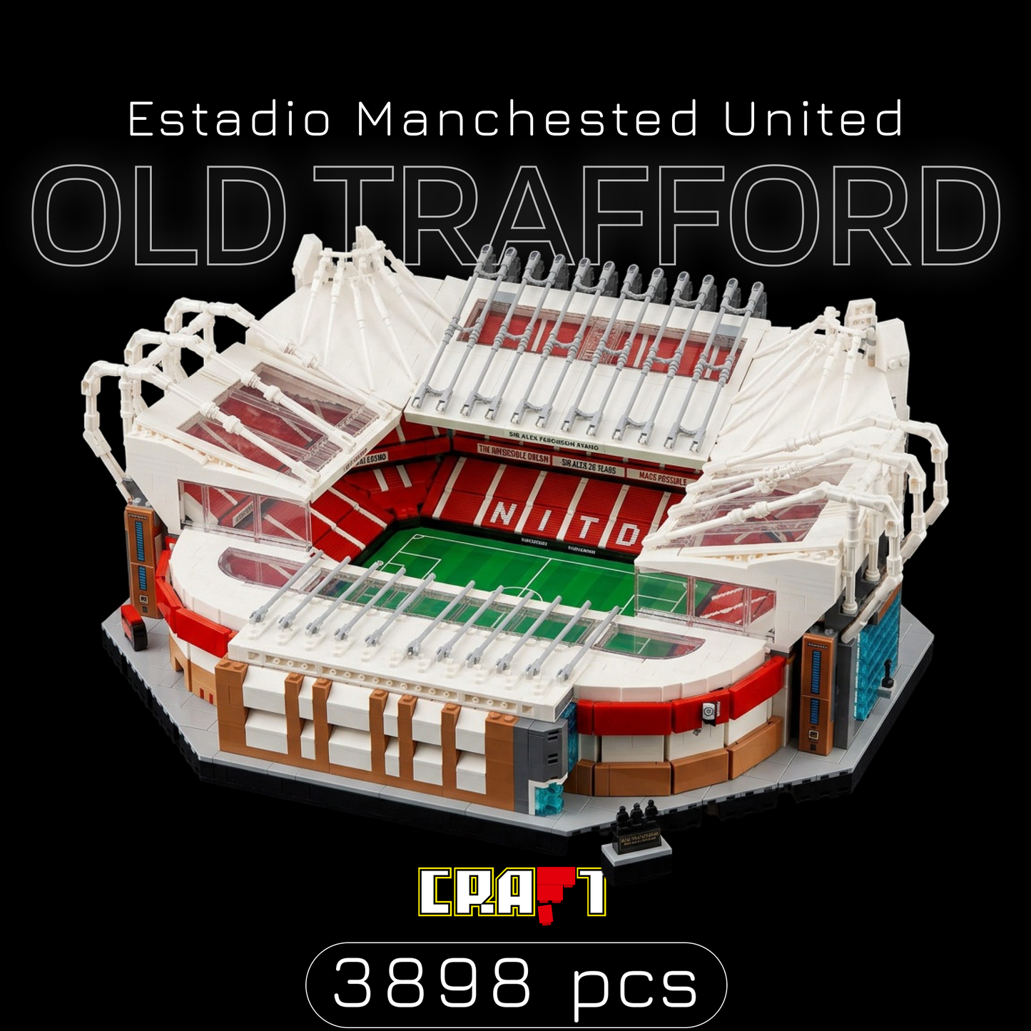 Est&aacute;dio Manchester United Old Trafford (3898 pe&ccedil;as)