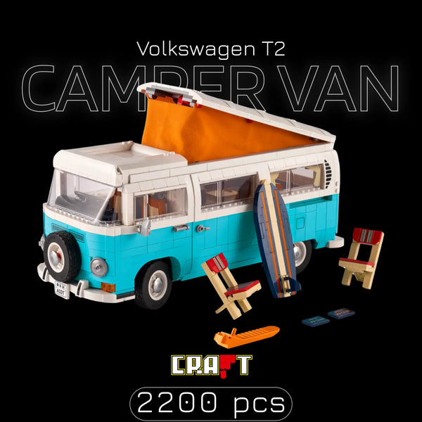 Volkswagen T2 Camper Van (2200 pe&ccedil;as)