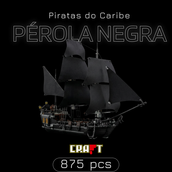 Pérola Negra - Piratas do Caribe (875 peças)