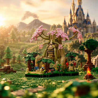 A Lenda de Zelda - &Aacute;rvore sagrada (2 em 1) (2500 pe&ccedil;as)