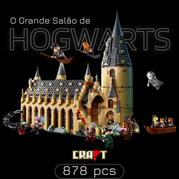 Harry Potter - O Grande Salão de Hogwarts (878 peças)