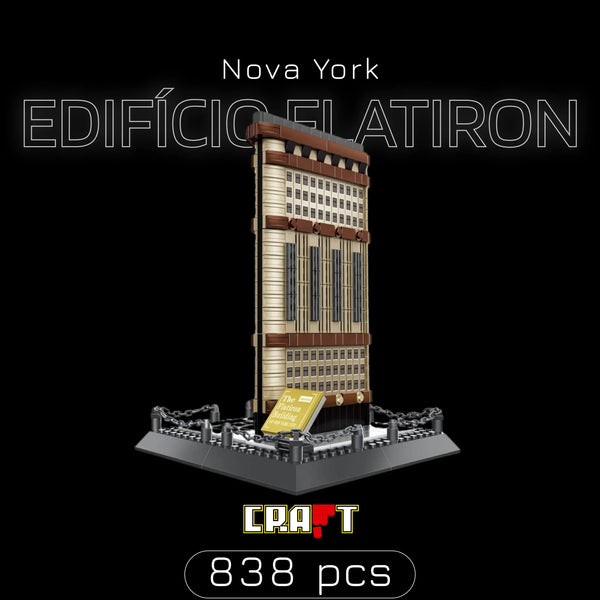 Edif&iacute;cio Flatiron - Nova York (838 pe&ccedil;as)