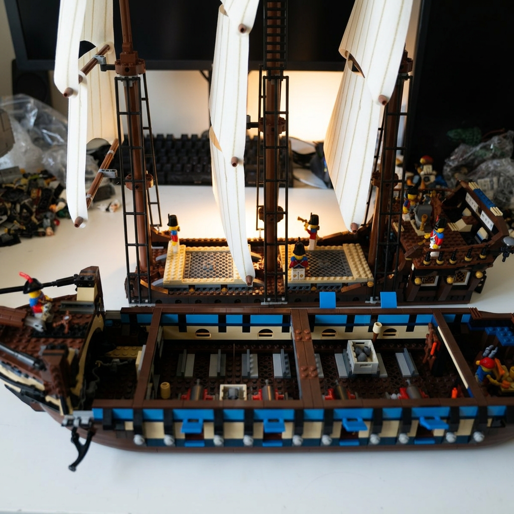 Navio Imperial do Caribe (1664 pe&ccedil;as)