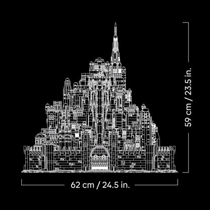 O Senhor dos An&eacute;is - Minas Tirith (8278 pe&ccedil;as)