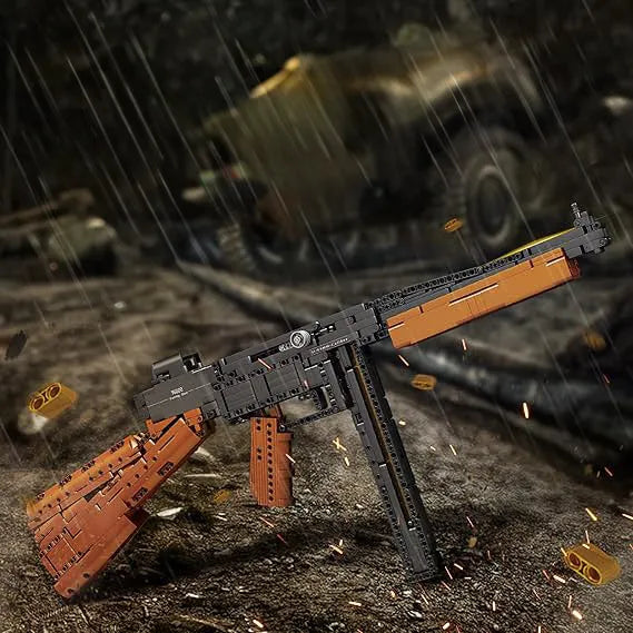 Submetralhadora Tommy Gun (1208 pe&ccedil;as)