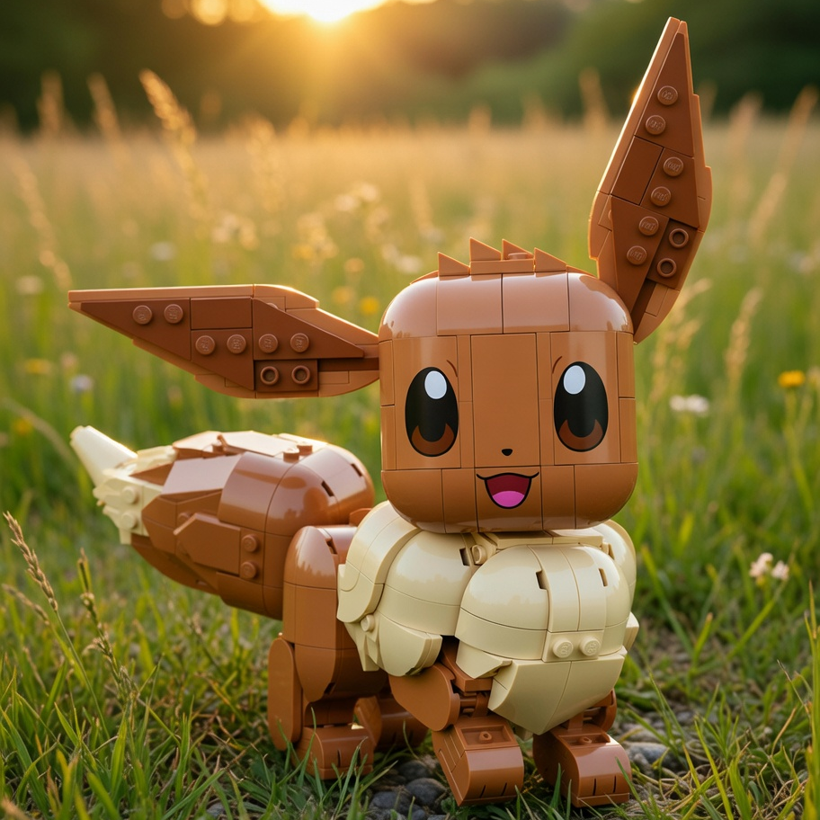 Pok&eacute;mon - Eevee (587 pe&ccedil;as)