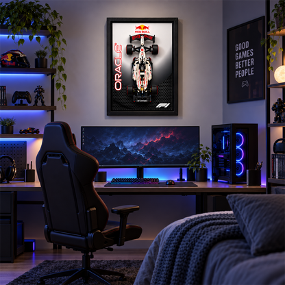 Quadro para F&oacute;rmula 1 - Max Verstappen RB21