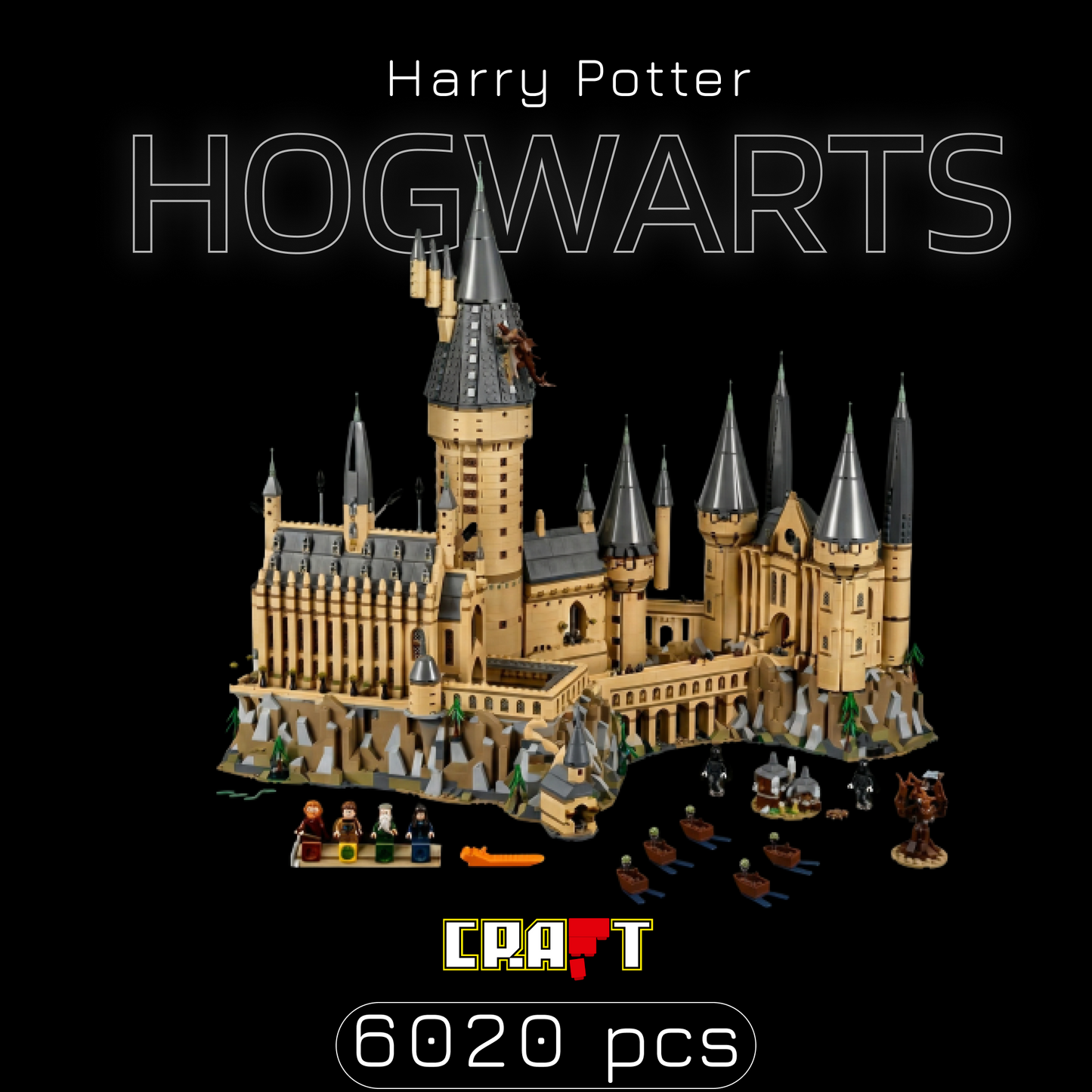 Oferta Exclusiva deste An&uacute;ncio | Harry Potter - Castelo de Hogwarts (6020 pe&ccedil;as)