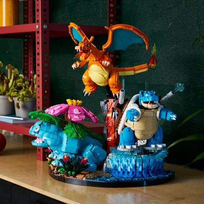 Pok&eacute;mon - Venusaur, Charizard e Blastoise (6838 pe&ccedil;as)