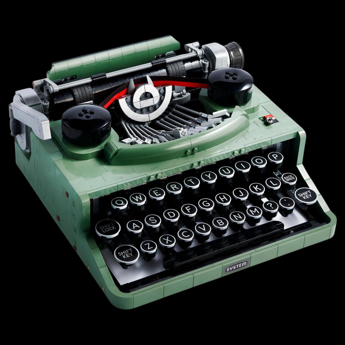 M&aacute;quina de Escrever Retr&ocirc; (2079 pe&ccedil;as)