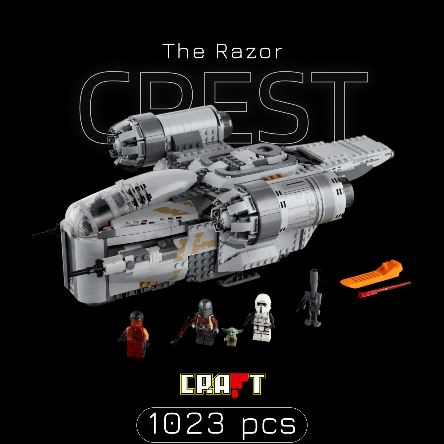Star Wars - The Razor Crest (1023 pe&ccedil;as)