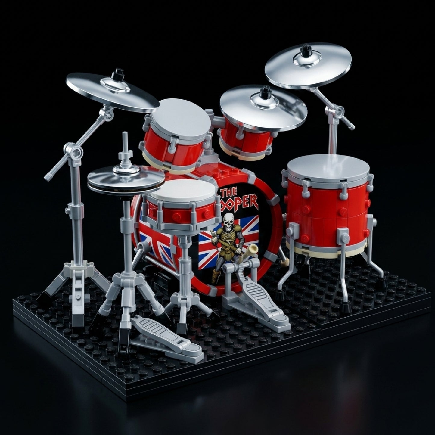 Bateria Iron Maiden (450 pe&ccedil;as)