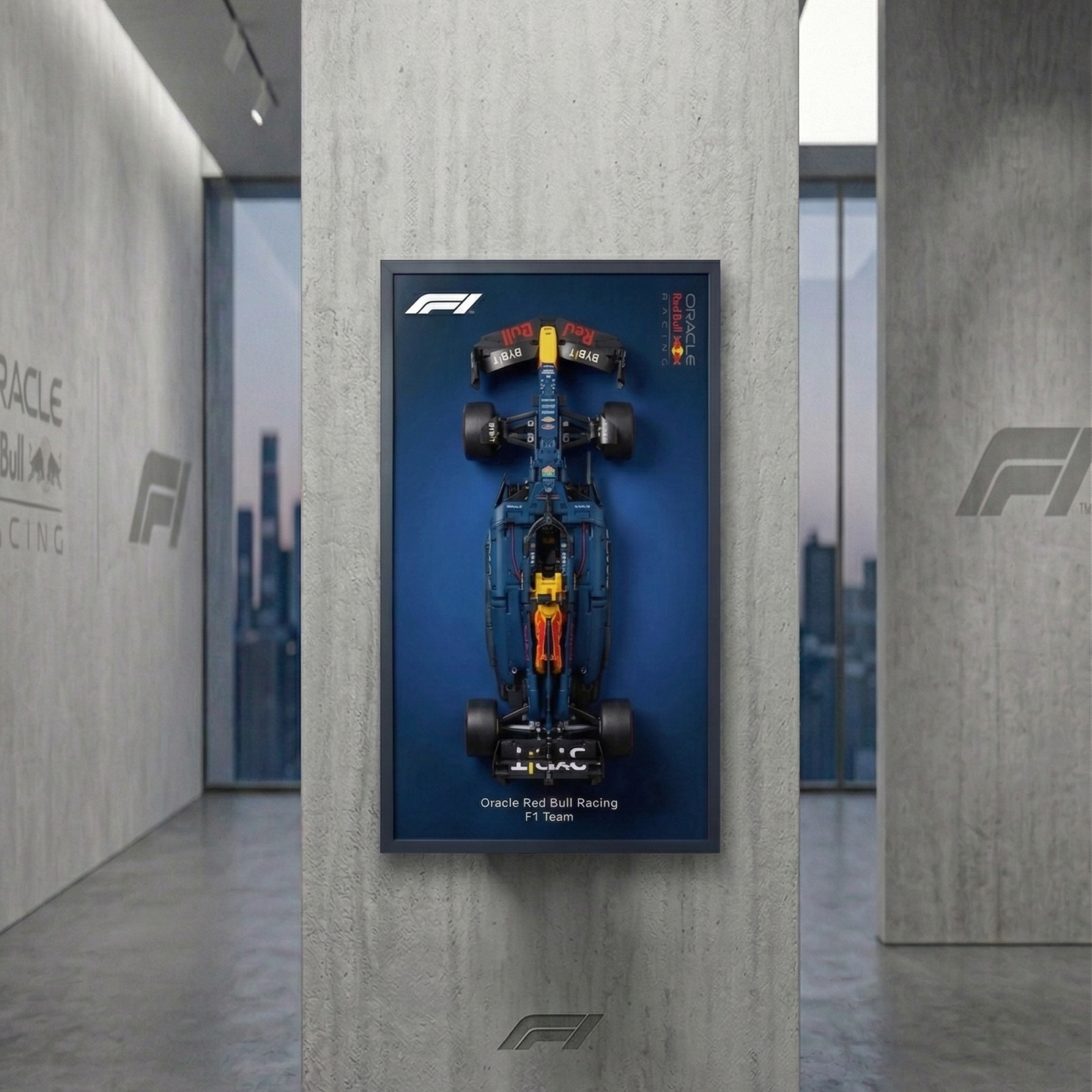 Quadro Fosco para a F&oacute;rmula-1 Red Bull RB20