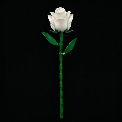 Buqu&ecirc; de Rosas Brancas (496 pe&ccedil;as)