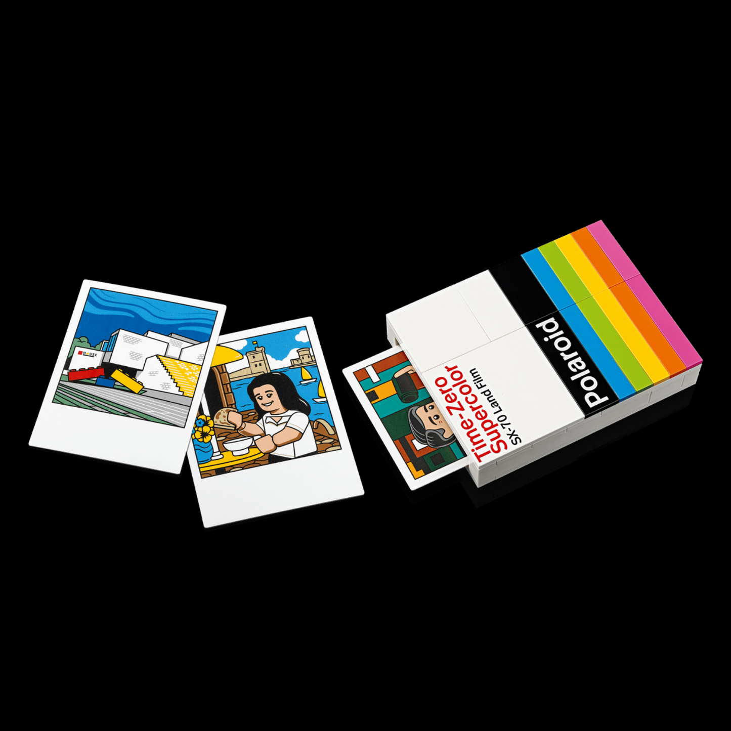 Polaroid SX-70 Camera (516 pe&ccedil;as)
