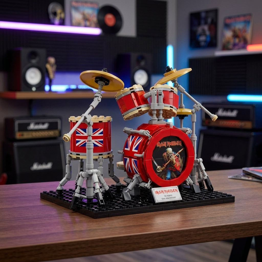 Bateria Iron Maiden (450 pe&ccedil;as) - Ambiente Cen&aacute;rio 6