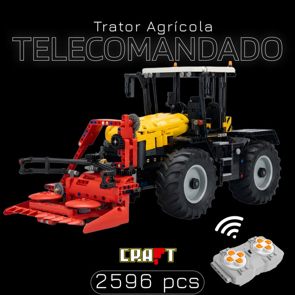 Trator Agr&iacute;cola Telecomandado (2596 pe&ccedil;as)