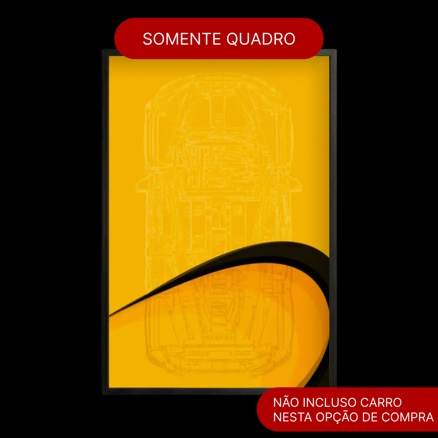 Quadro Fosco para a McLaren P1