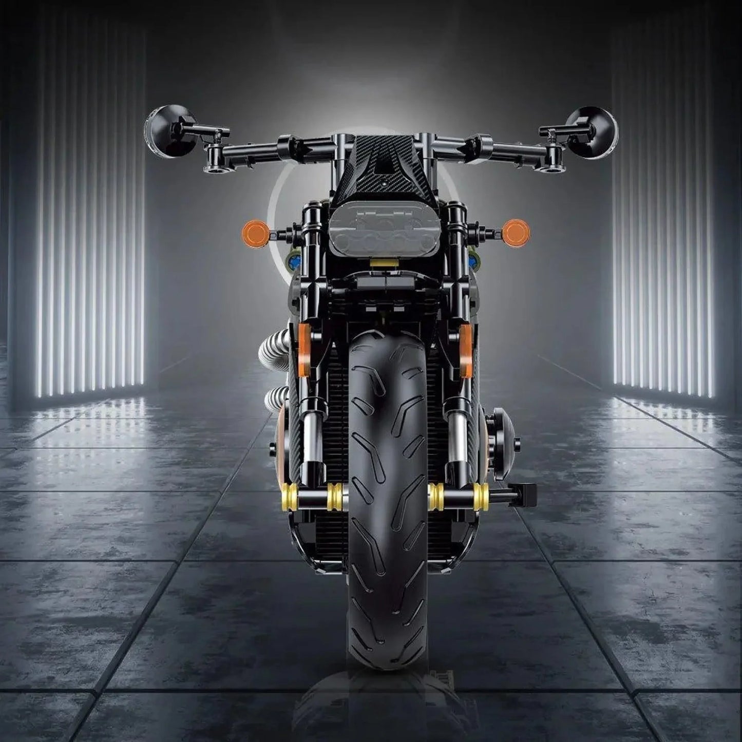Harley Davidson (634 pe&ccedil;as) - Brics Craft