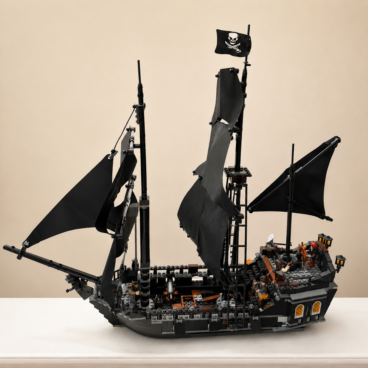 P&eacute;rola Negra - Piratas do Caribe (875 pe&ccedil;as)