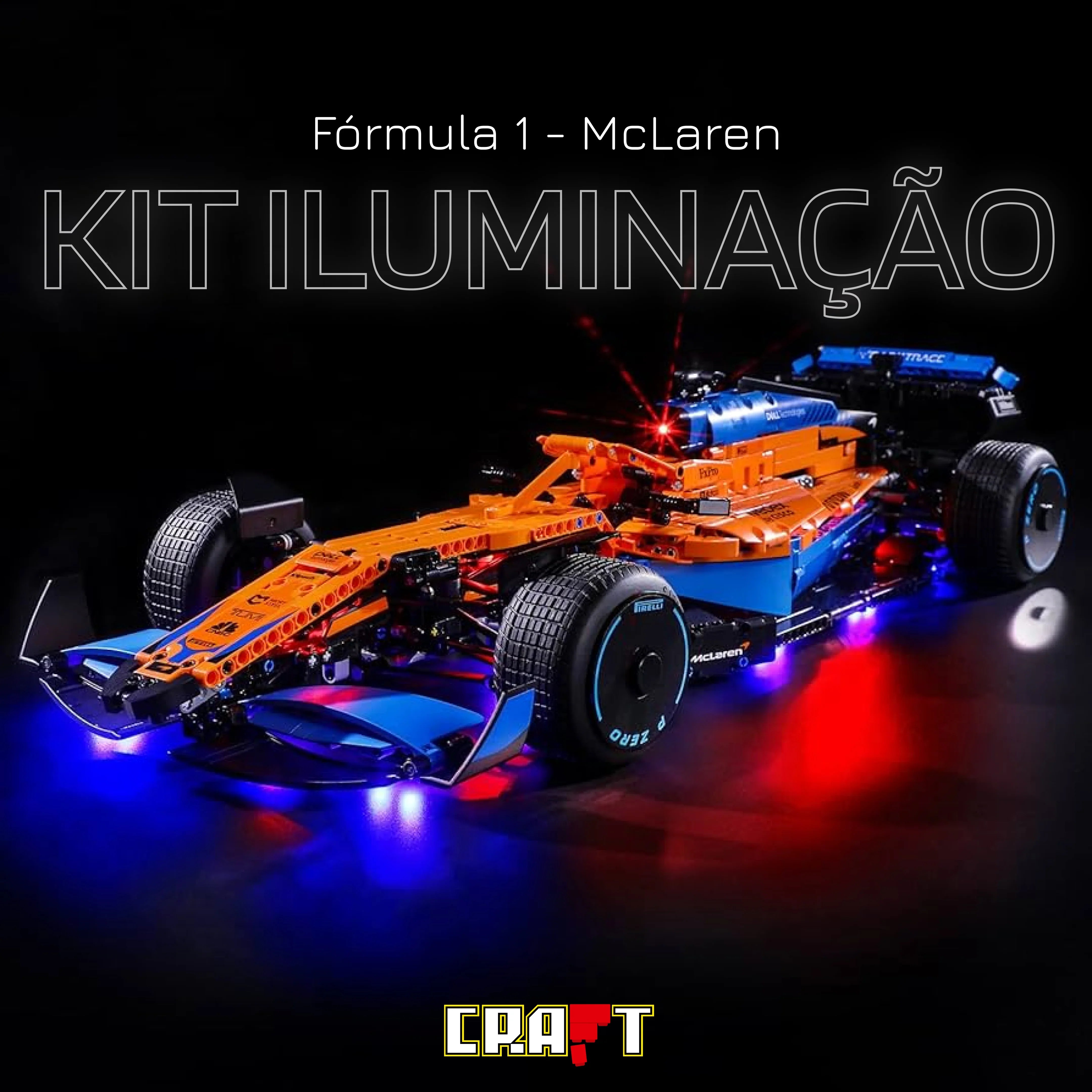 Kit de Ilumina&ccedil;&atilde;o para a F&oacute;rmula 1 - McLaren Team 2022