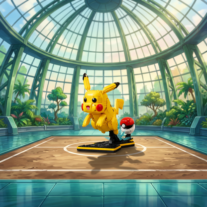 Pok&eacute;mon - Pikachu e Pokebola (2050 pe&ccedil;as)