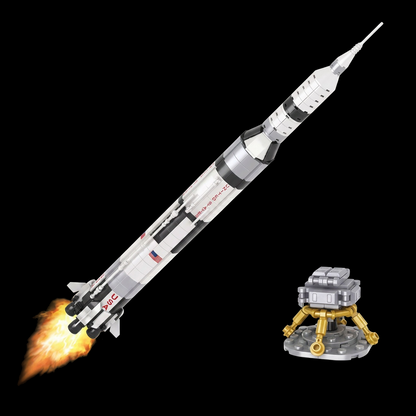 Saturno V: Miss&atilde;o Lunar Apollo  (602 pe&ccedil;as)