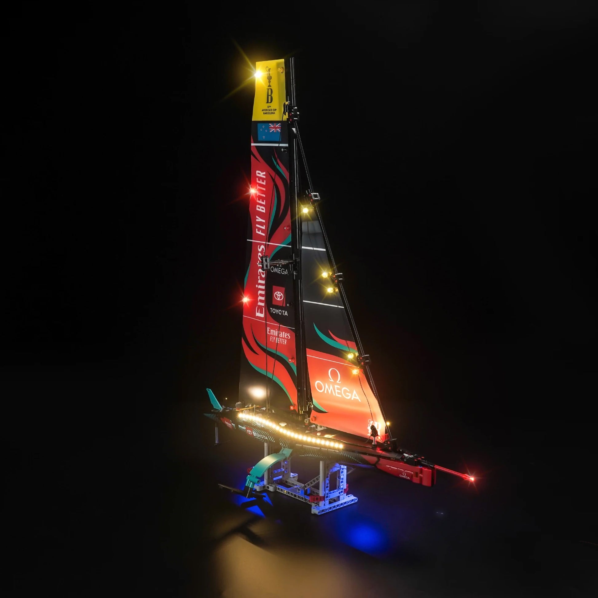 Kit de Ilumina&ccedil;&atilde;o para Veleiro Emirates - Time Nova Zel&acirc;ndia AC75