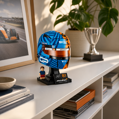 Capacete McLaren Mastercard - Oscar Piastri (793 pe&ccedil;as) - imagem 3 - 20260702-175151