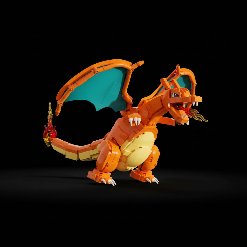 Pok&eacute;mon - Charizard (273 pe&ccedil;as)
