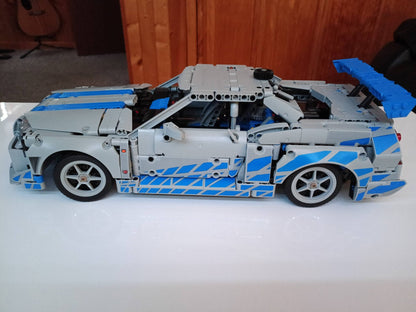 Nissan Skyline GT-R R34 - Velozes e Furiosos (1410 pe&ccedil;as)