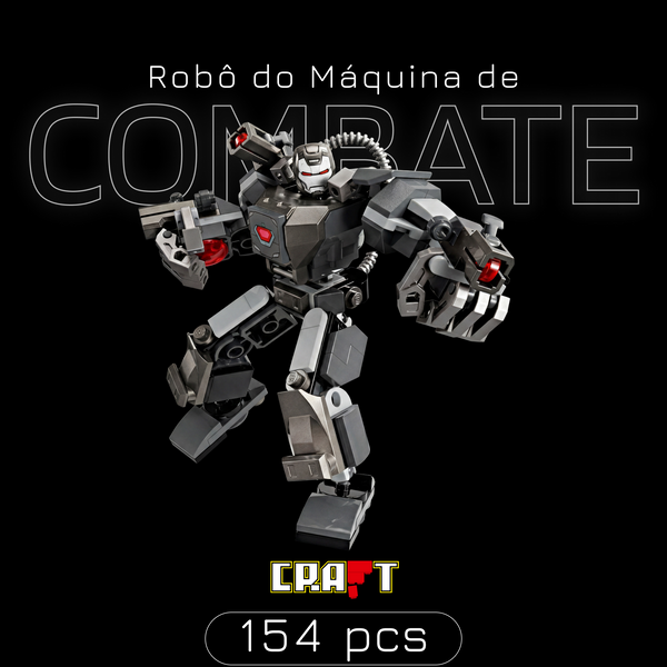 Rob&ocirc; do M&aacute;quina de Combate (154 pe&ccedil;as)