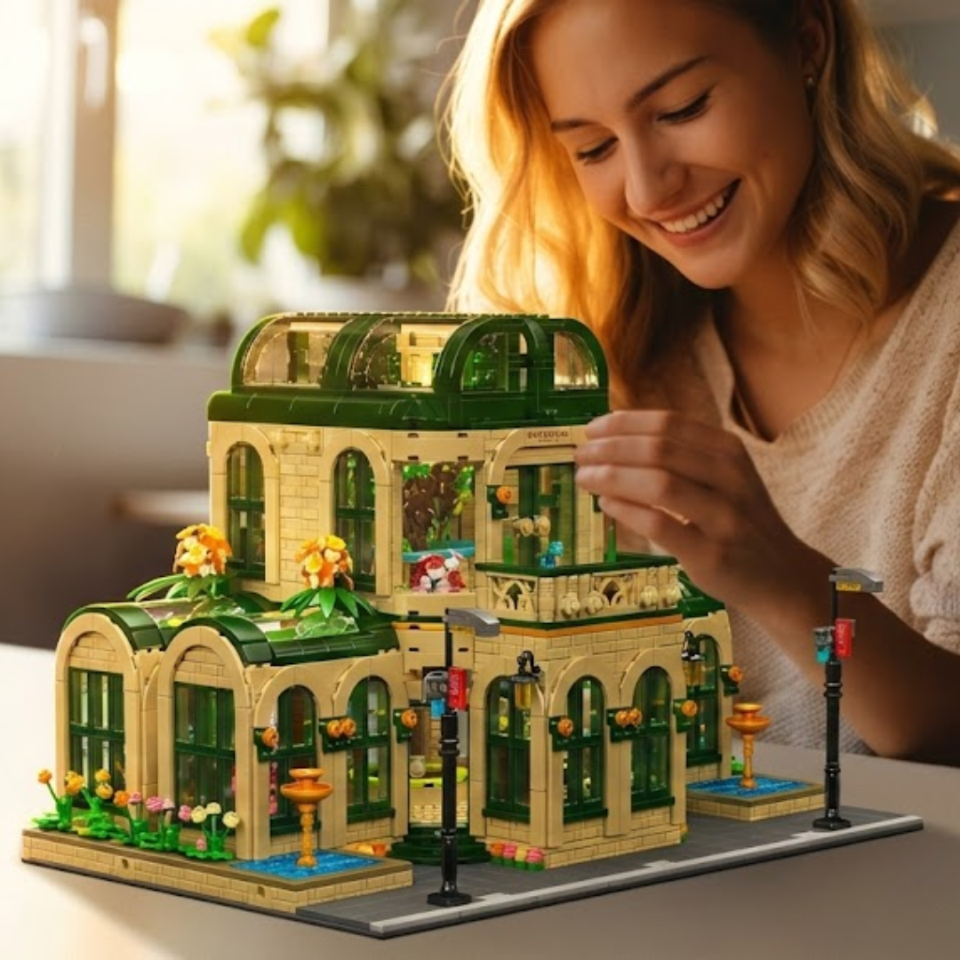 Jardim Bot&acirc;nico C&uacute;pula (3383 pe&ccedil;as) - Brics Craft