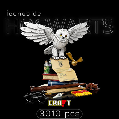 Harry Potter - &Iacute;cones de Hogwarts (3010 pe&ccedil;as)