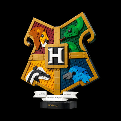 Harry Potter - Bras&atilde;o das Casas de Hogwarts (545 pe&ccedil;as) - imagem de capa 2 - Brics Craft